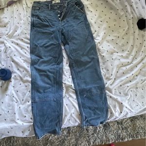 Size 27 Abercrombie and fitch high rise Dad Jean